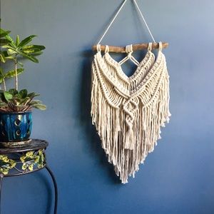 Macrame Wall Hanging Boho Tapestry Home Decor